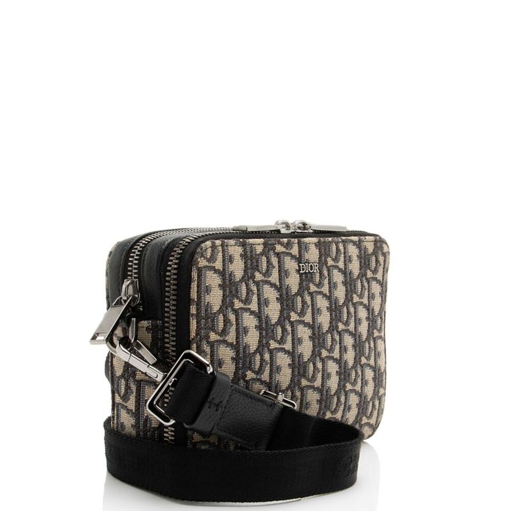 Dior Oblique Double Zip Pouch - Picture 2 of 12